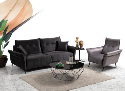 Living room Suite Modern Design Furniture Luxury Sofa set Set 2 pieces.